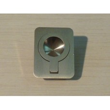 MANIGLIA 587 DA INCASSO 40 x 30 mm.