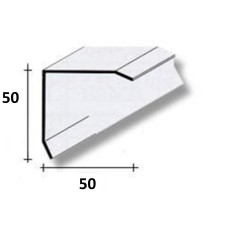 PARASPIGOLO ACCIAIO INOX 5 x 5 x 270 cm.