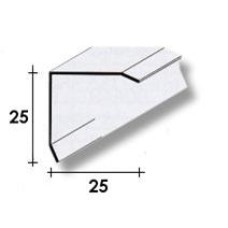 PARASPIGOLO ALLUMINIO ANODIZZATO 2.5 x 2.5 x 270 cm.