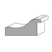 Cornice per quadri legno Ayous  70 x 33 x 2400  mm.