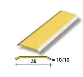 Coprisoglia ottone adesivo da  3.5 cm.