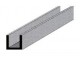 Profilo alluminio canalina "U" 10 x 10