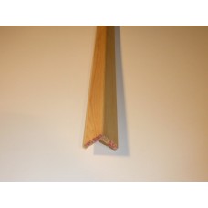 Paraspigolo Pino grezzo 28 x 28 x 2700 mm.