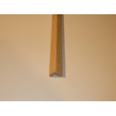 Paraspigolo ayous grezzo 16 x 16 x 2700 mm.